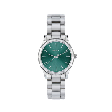 Orologio Solo Tempo da donna Breil in acciaio argento e verde BT.TW2085
