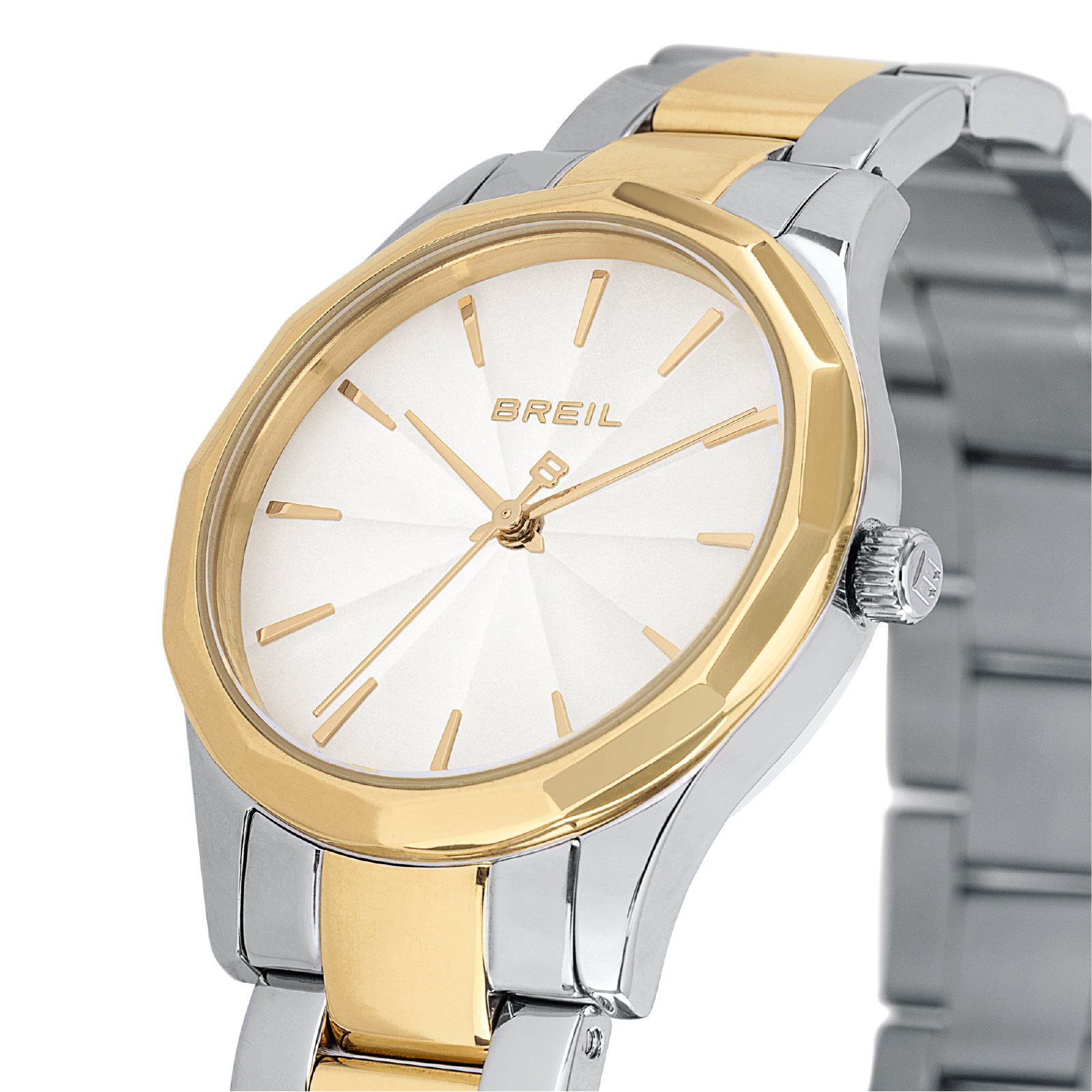 Orologio Solo Tempo da donna Breil in acciaio oro e argento BT.TW2086