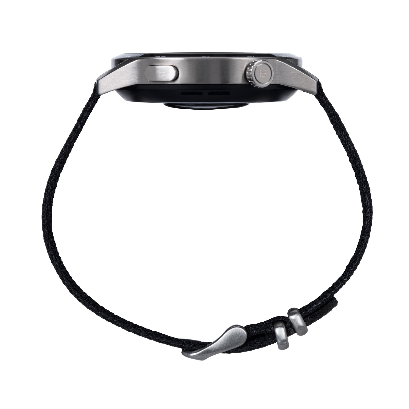 Smartwatch Breil cassa nera con doppio cinturino blu e nero MISURA UNICA