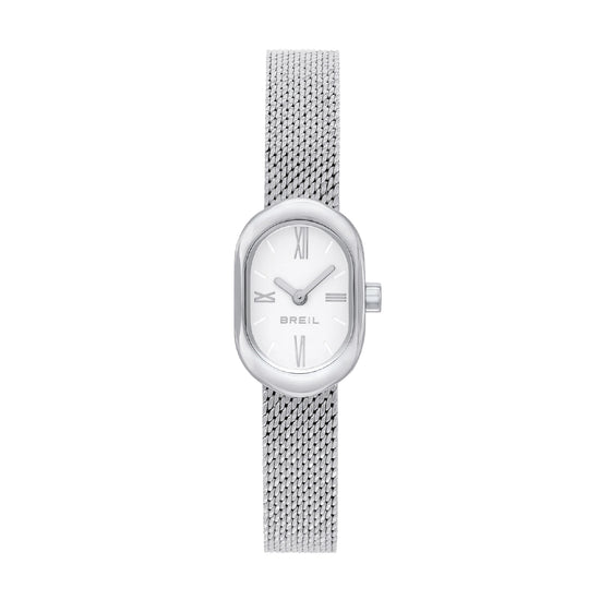 Orologio solo tempo donna Breil Evanesse in acciaio quadrante bianco MISURA UNICA