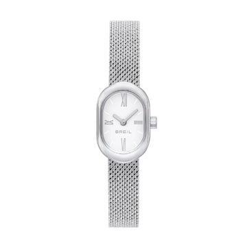 Orologio solo tempo donna Breil Evanesse in acciaio quadrante bianco MISURA UNICA