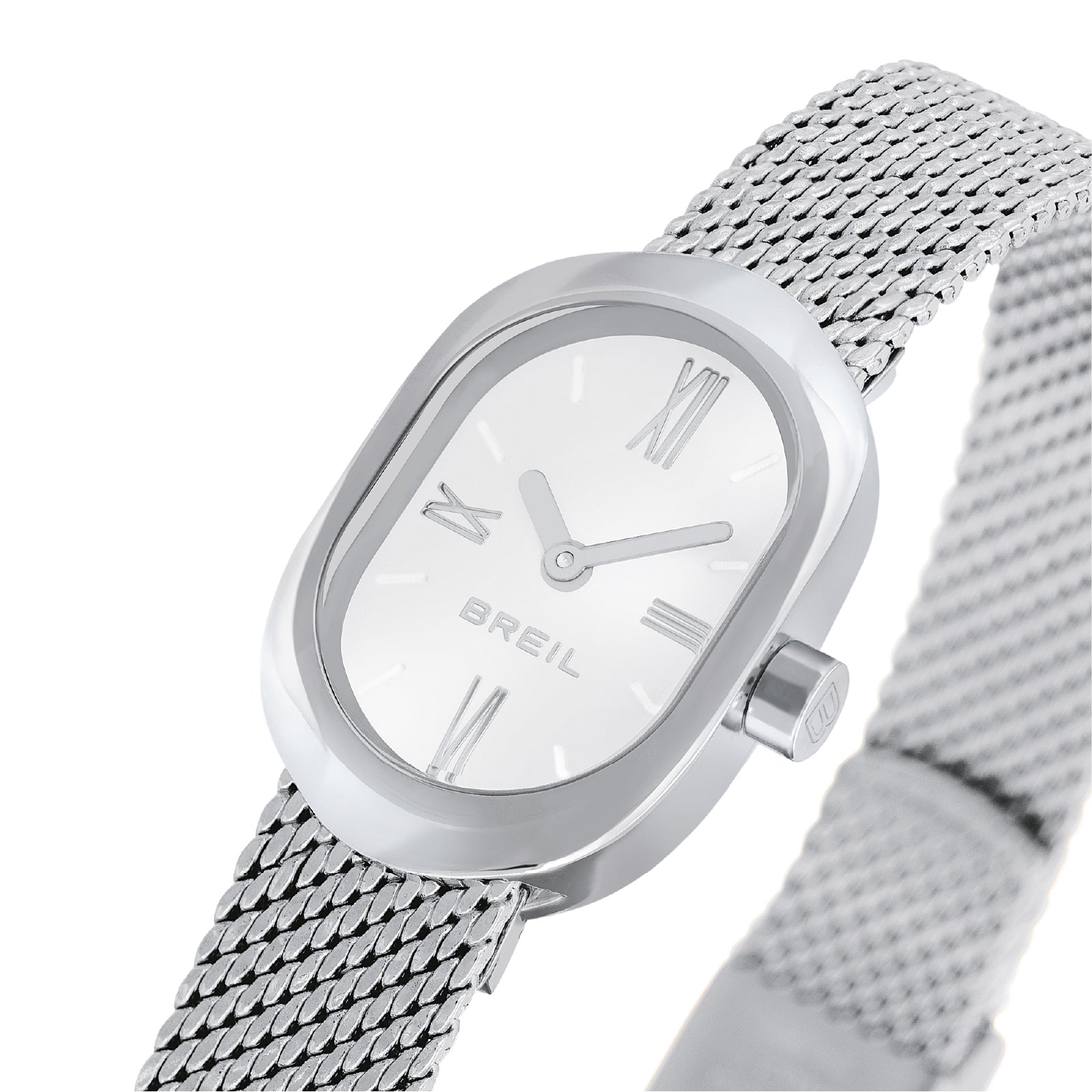 Orologio solo tempo donna Breil Evanesse in acciaio quadrante bianco MISURA UNICA