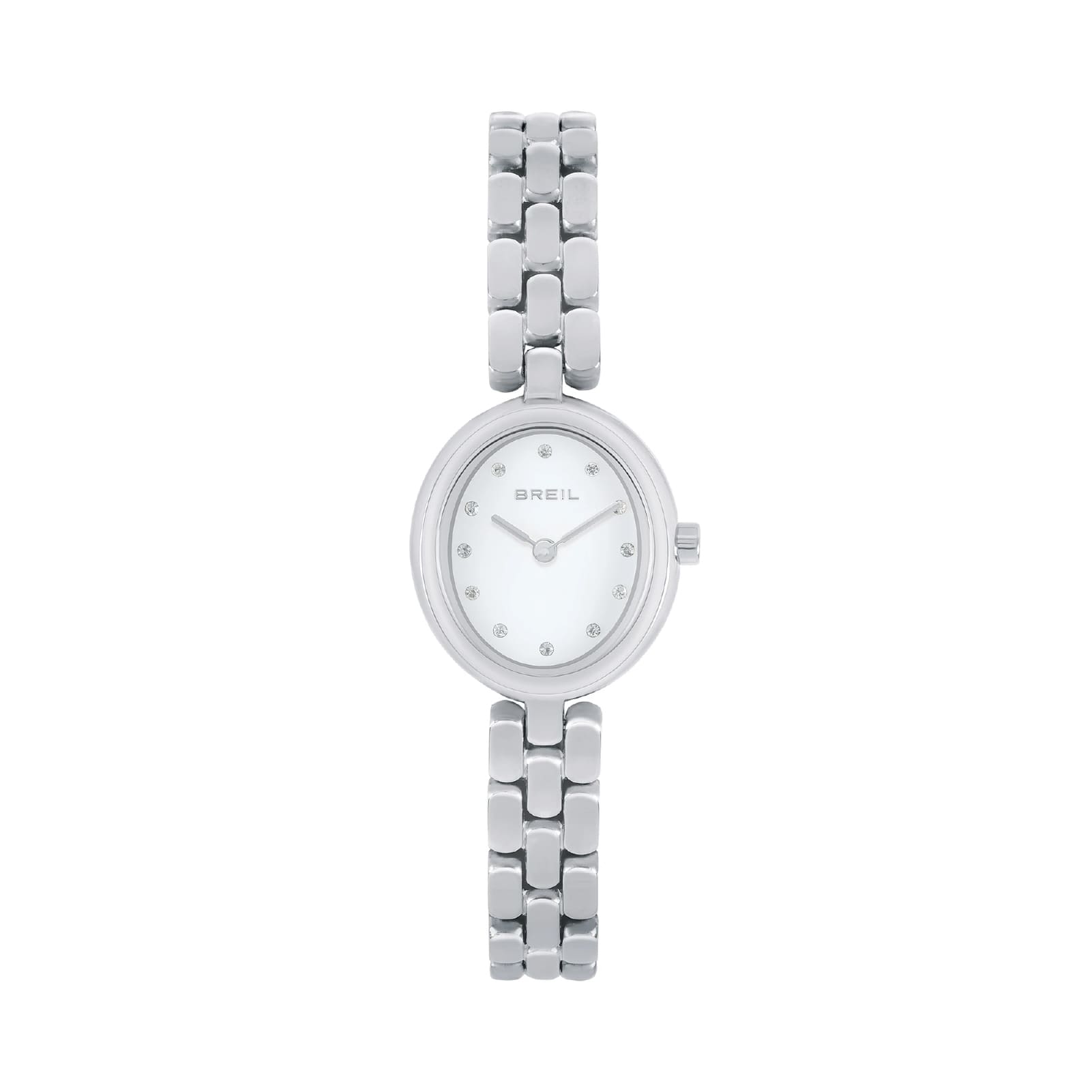 Orologio solo tempo ovale Breil Eclat in acciaio da donna MISURA UNICA