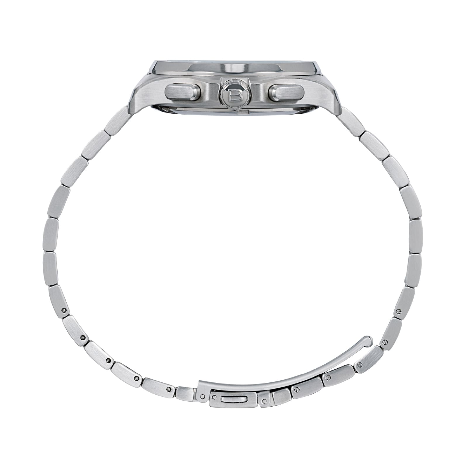 Orologio cronografo Breil Retrofuture acciaio quadrante nero MISURA UNICA