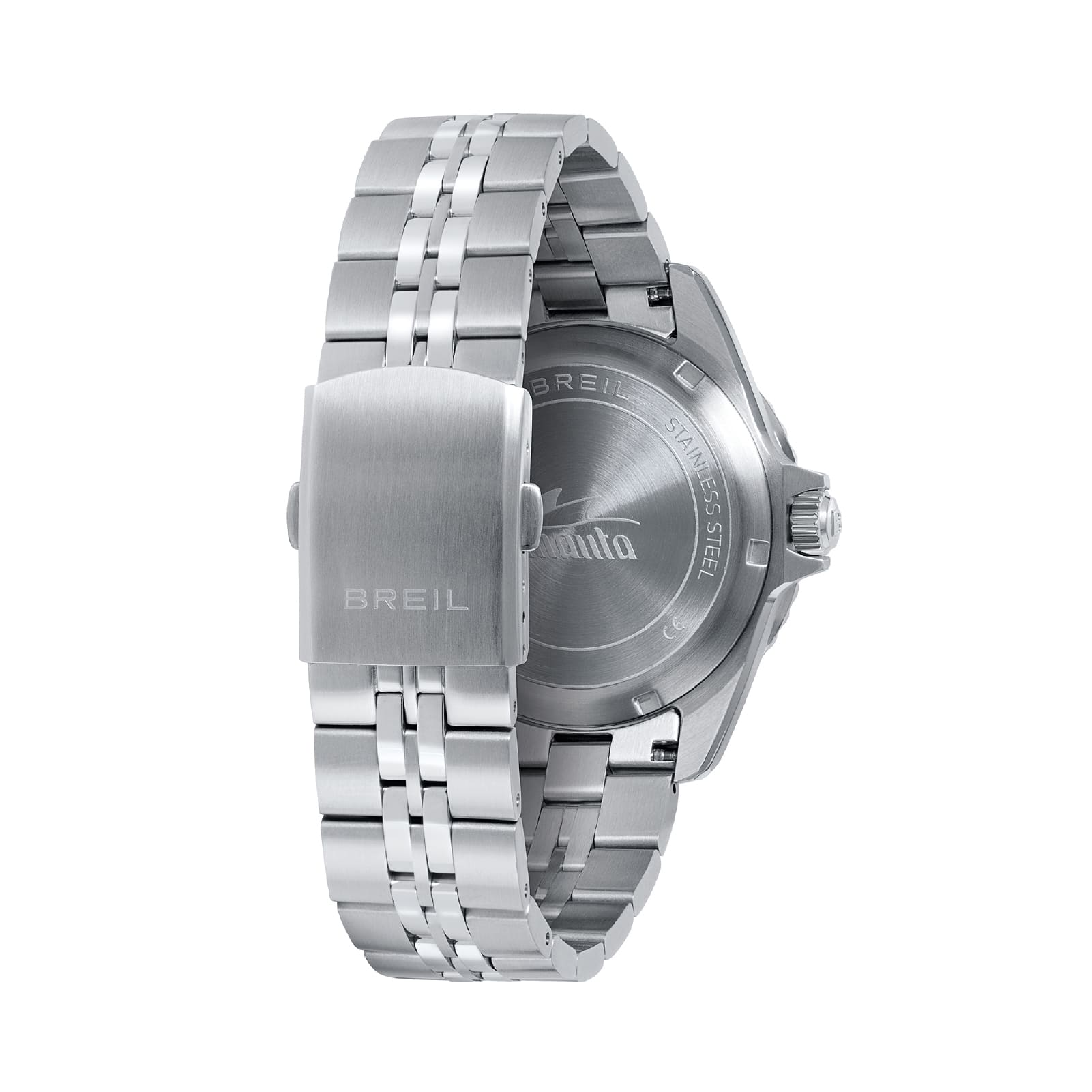 Orologio solo tempo Breil Manta Heritage in acciaio e verde MISURA UNICA