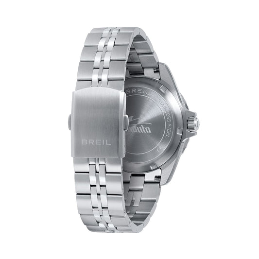 Orologio solo tempo Breil Manta Heritage in acciaio e verde MISURA UNICA