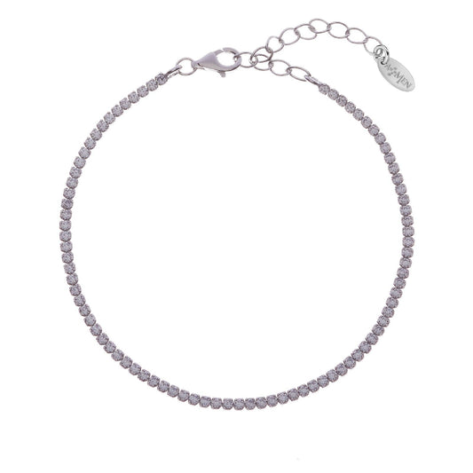 Bracciale donna Amen Tennis argento zirconi bianchi BT1BB17-1