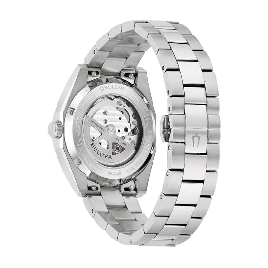 Orologio solo tempo Bulova Surveyor in acciaio e verde MISURA UNICA