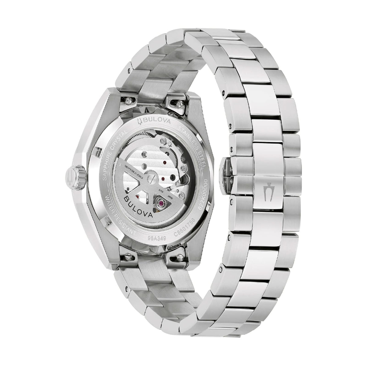 Orologio solo tempo Bulova Surveyor in acciaio e verde MISURA UNICA