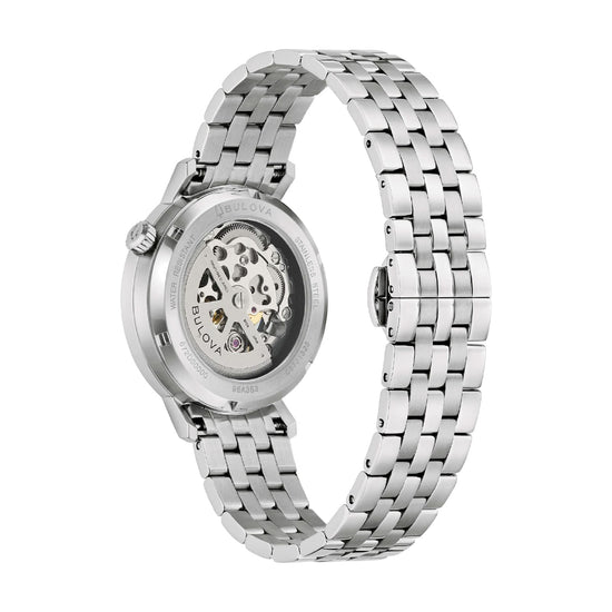 Orologio solo tempo Bulova Aerojet in acciaio e nero MISURA UNICA