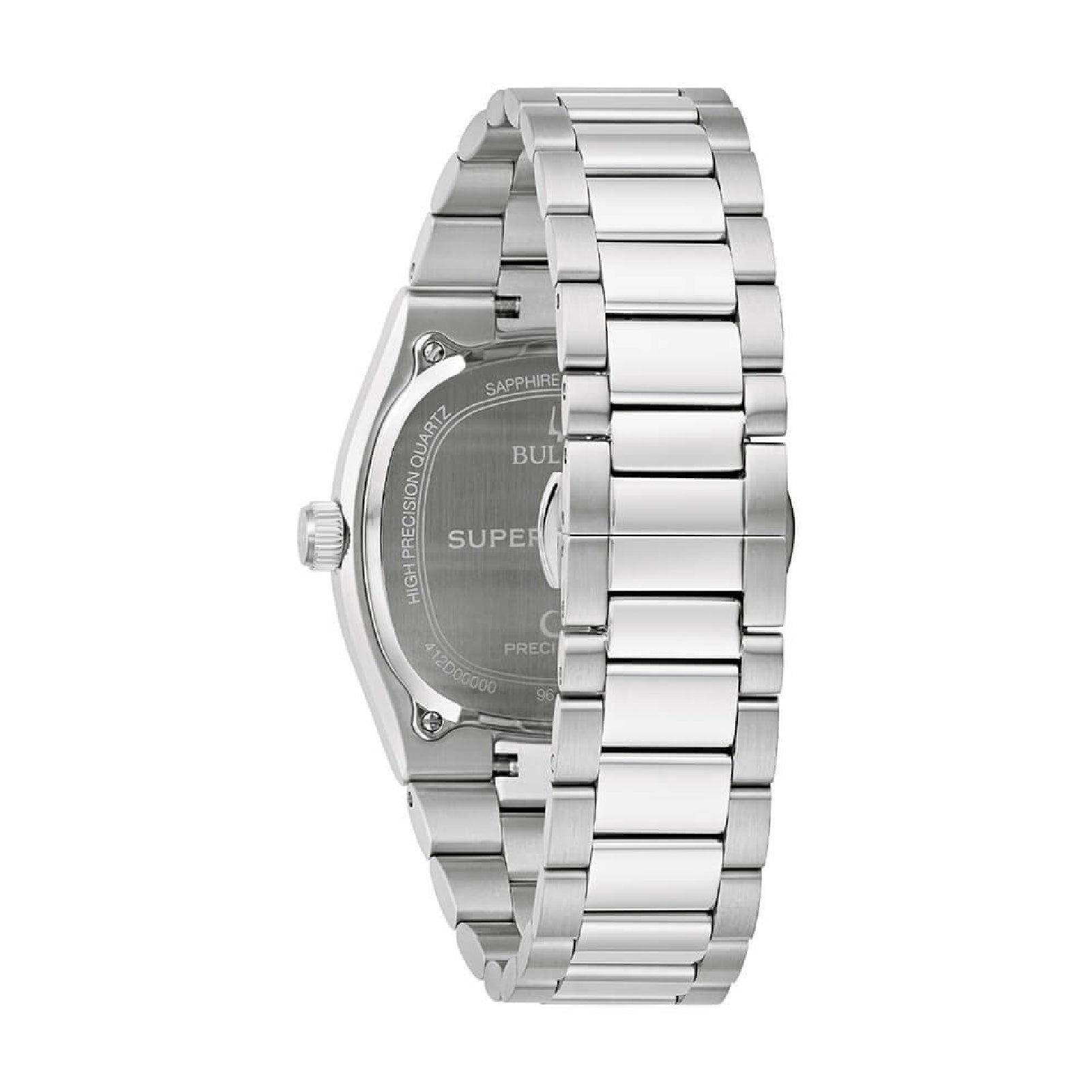Orologio solo tempo uomo Bulova in acciaio con quadrante verde MISURA UNICA
