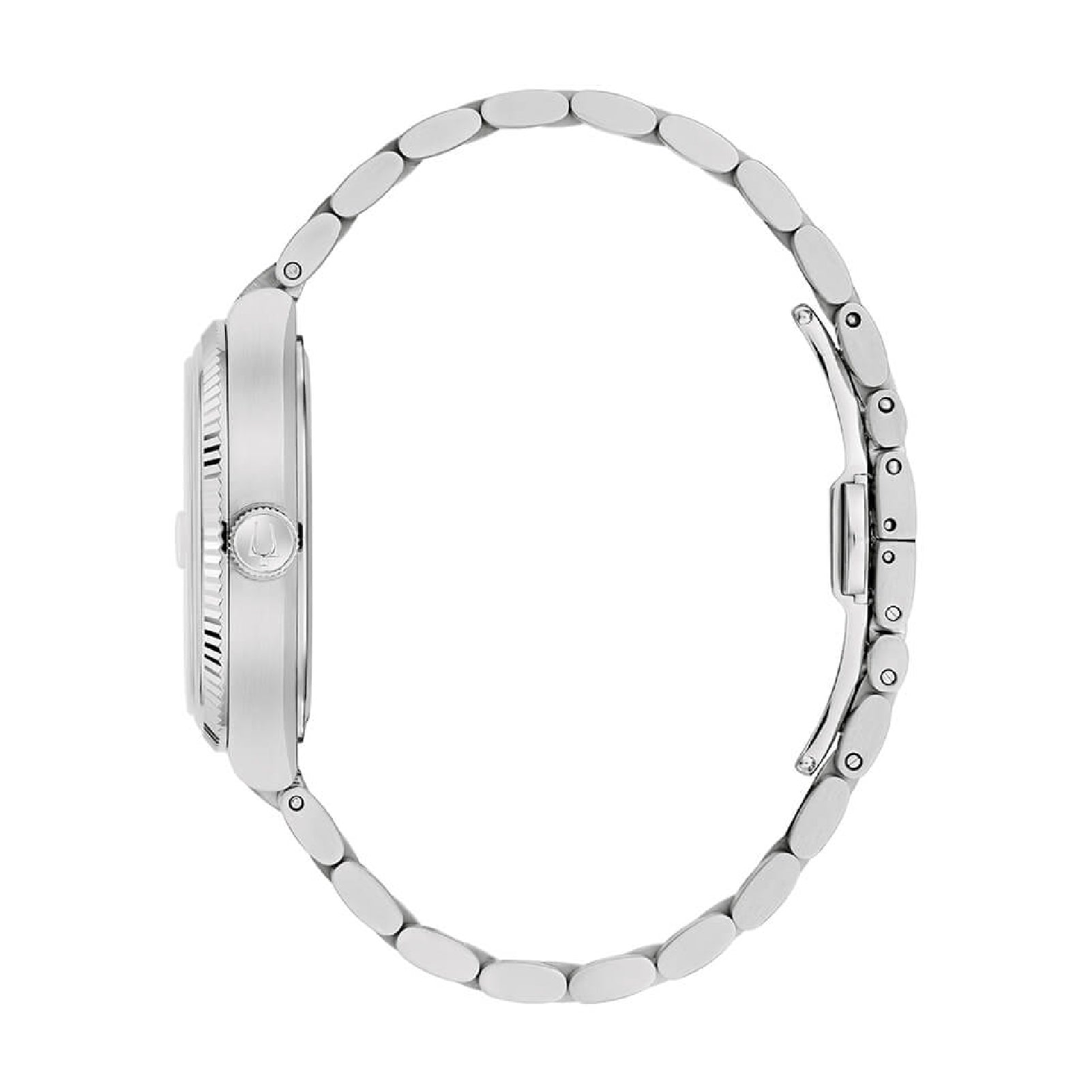 Orologio solo tempo uomo Bulova in acciaio con quadrante verde MISURA UNICA