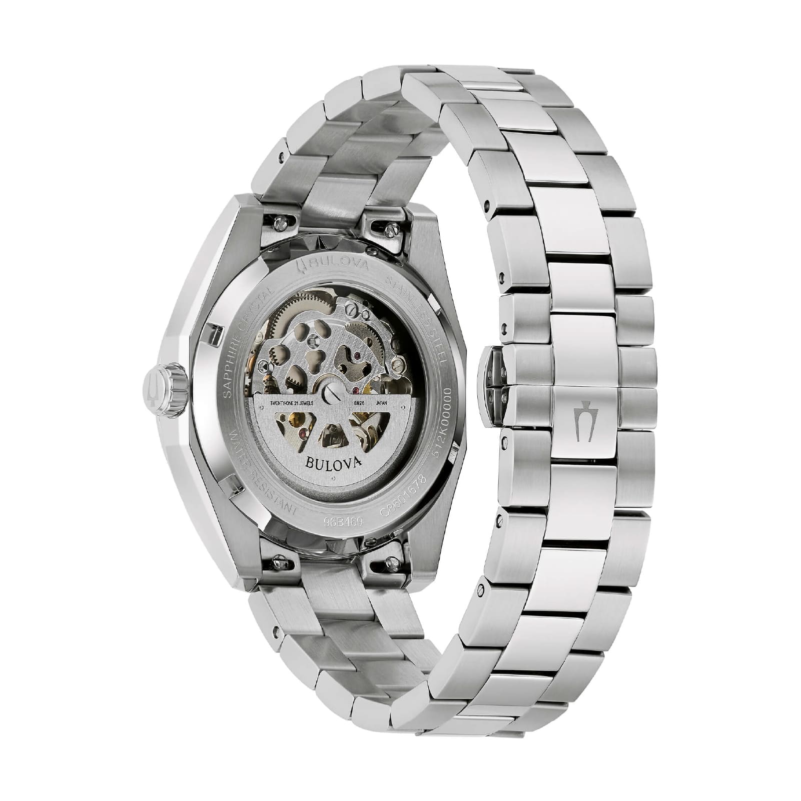 Orologio Bulova Surveyor Automatic acciaio quadrante azzurro MISURA UNICA