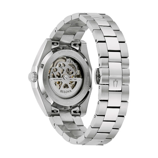 Orologio Bulova Surveyor Automatic acciaio quadrante azzurro MISURA UNICA