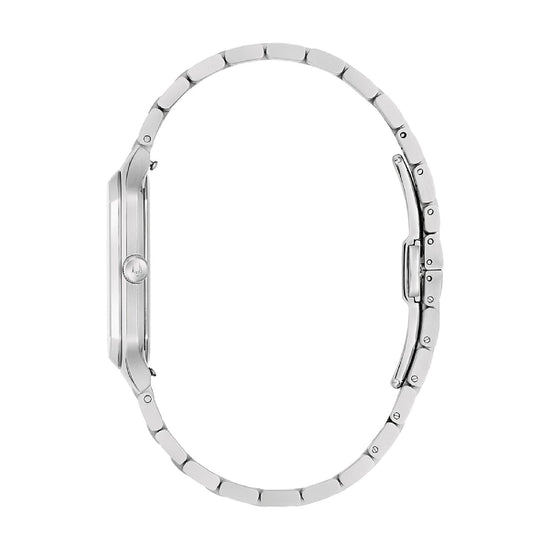 Orologio solo tempo Bulova con quadrante champagne MISURA UNICA