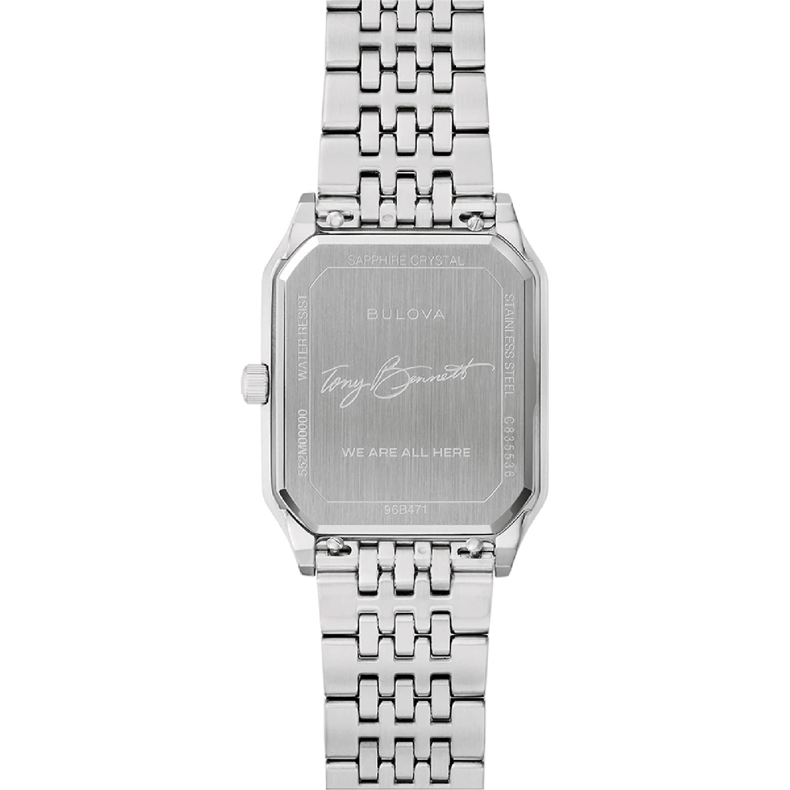 Orologio solo tempo Bulova con quadrante champagne MISURA UNICA