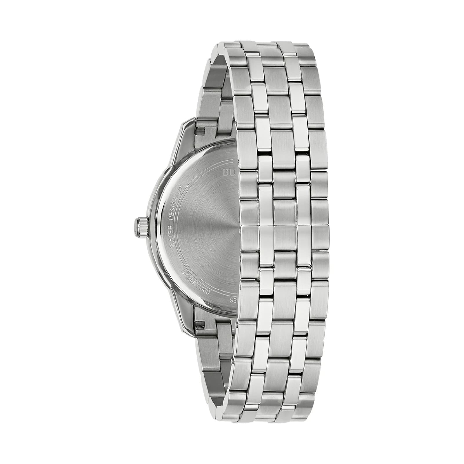 Orologio solo tempo Bulova in acciaio con quadrante blu MISURA UNICA