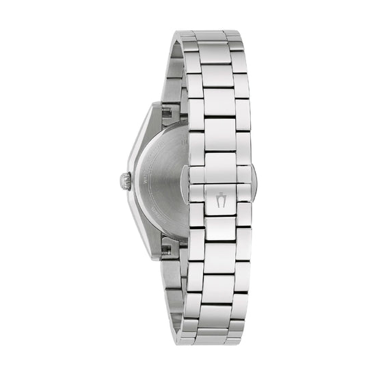 Orologio Bulova Surveyor Lady in acciaio quadrante azzurro MISURA UNICA