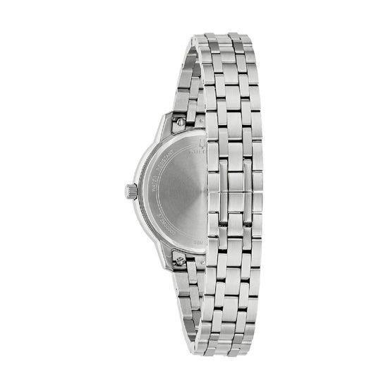 Orologio solo tempo Bulova donna con bracciale in acciaio MISURA UNICA
