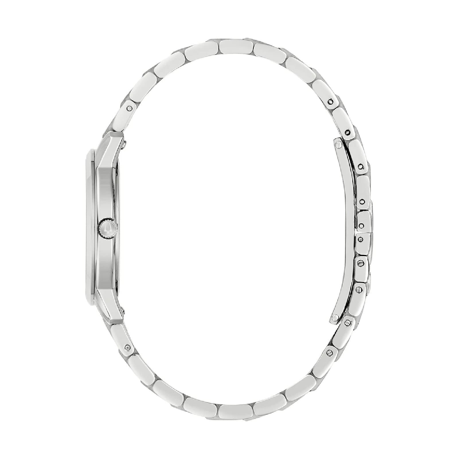 Orologio solo tempo Bulova donna con bracciale in acciaio MISURA UNICA