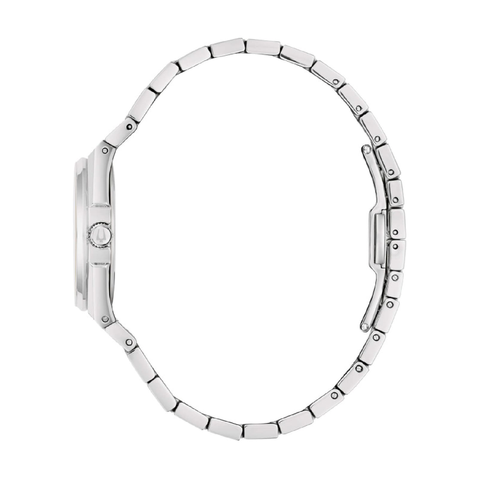 Orologio Bulova Classic Lady in acciaio cassa argento da donna MISURA UNICA