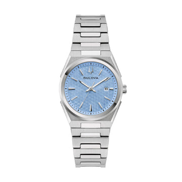 Orologio Bulova Classic Lady quadrante azzurro da donna MISURA UNICA