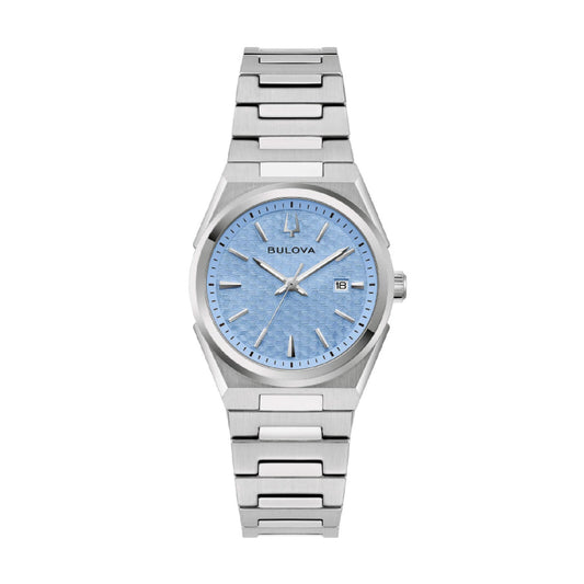 Orologio Bulova Classic Lady quadrante azzurro da donna MISURA UNICA