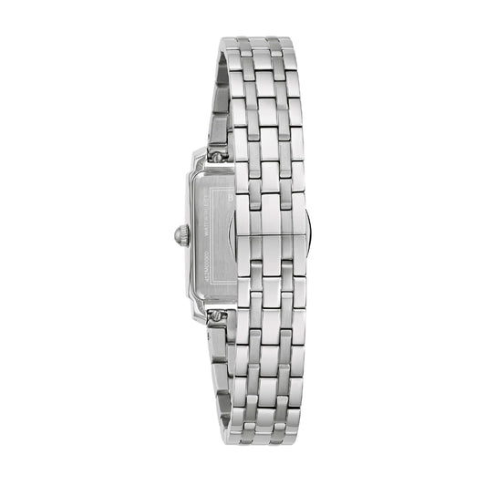 Orologio solo tempo Bulova Sutton in acciaio e madreperla MISURA UNICA