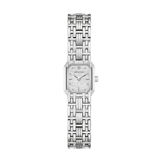 Orologio solo tempo Bulova Sophia in acciaio e silver MISURA UNICA
