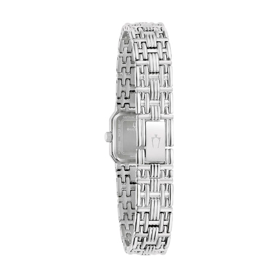 Orologio solo tempo Bulova Sophia in acciaio e silver MISURA UNICA