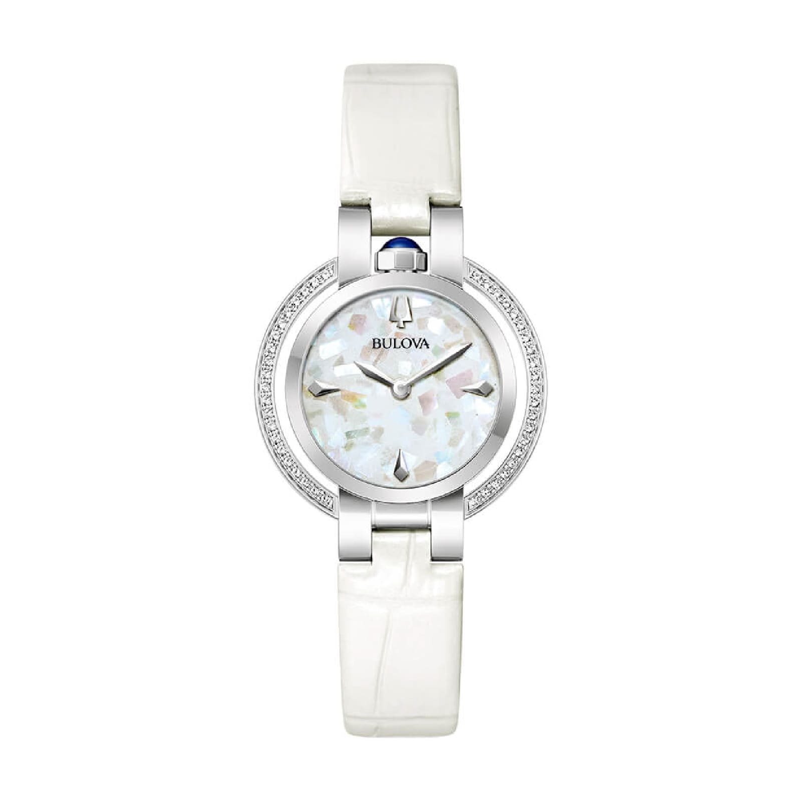 Orologio da donna Bulova Rubaiyat Four Seasons colore bianco MISURA UNICA