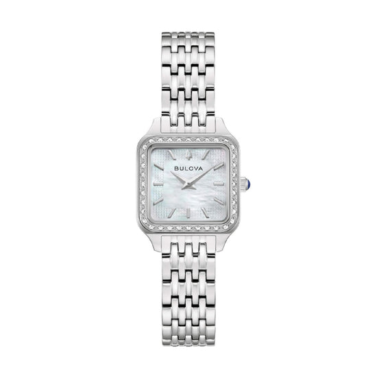 Orologio Bulova Sutton quadrante in madreperla bianca da donna MISURA UNICA