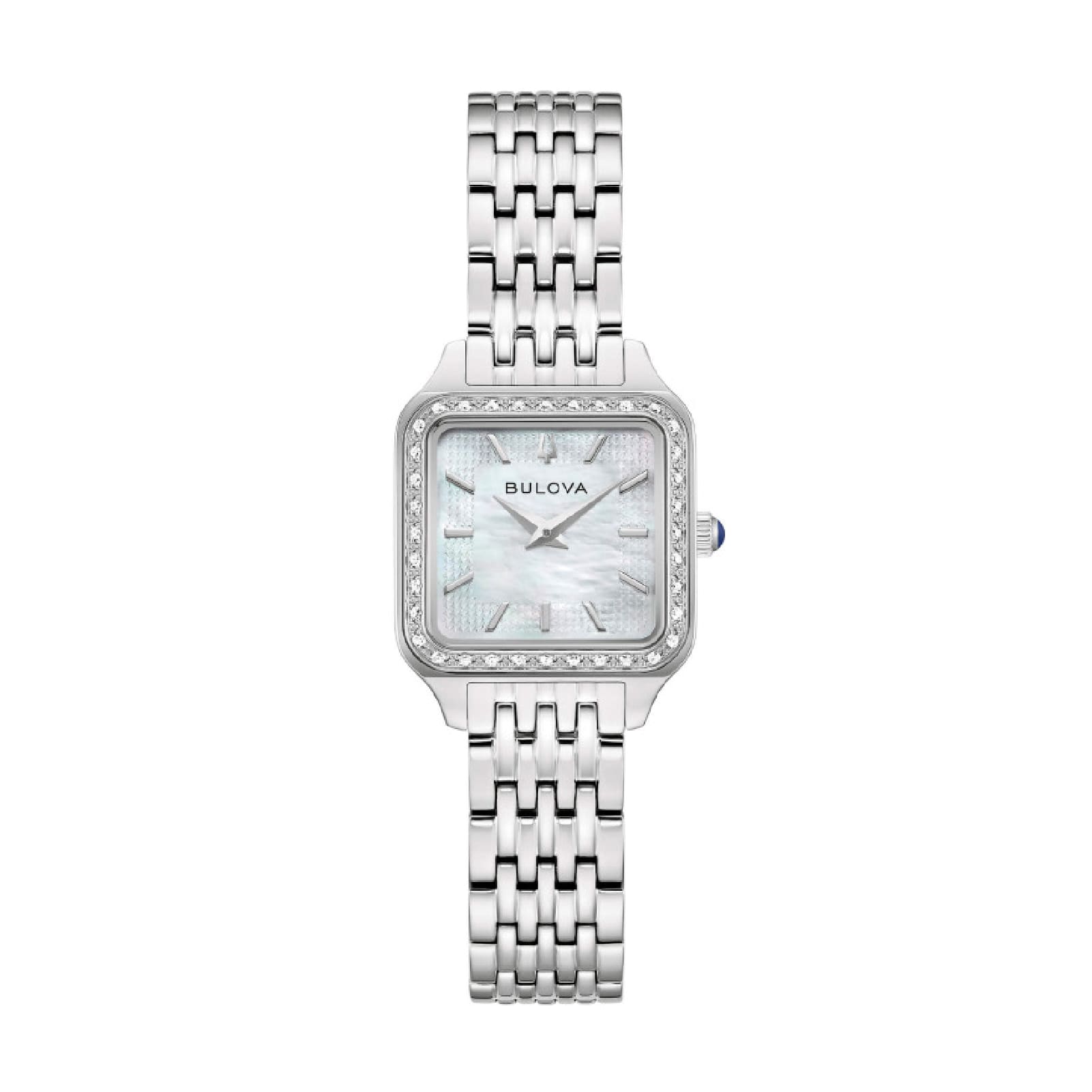Orologio Bulova Sutton quadrante in madreperla bianca da donna MISURA UNICA