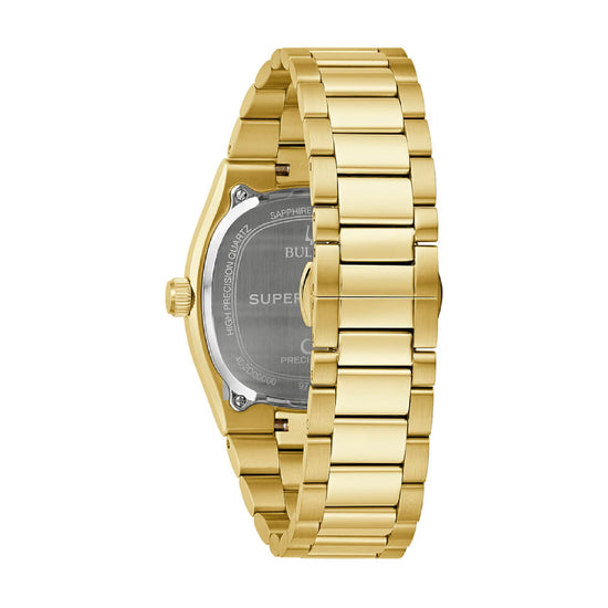 Orologio Bulova Super Seville acciaio dorato quadrante verde MISURA UNICA