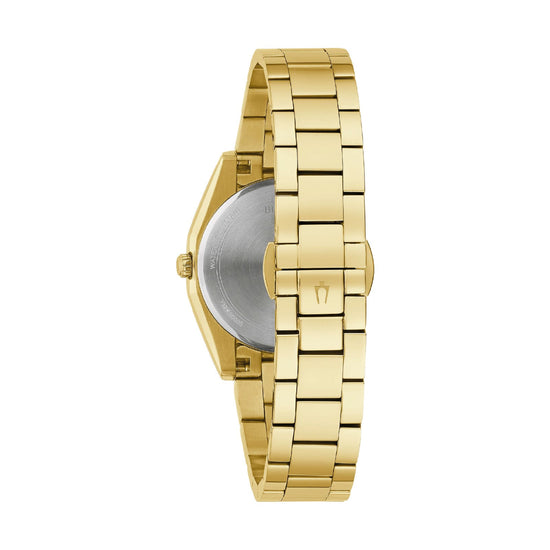Orologio solo tempo Bulova Surveyor Lady in acciaio dorato MISURA UNICA