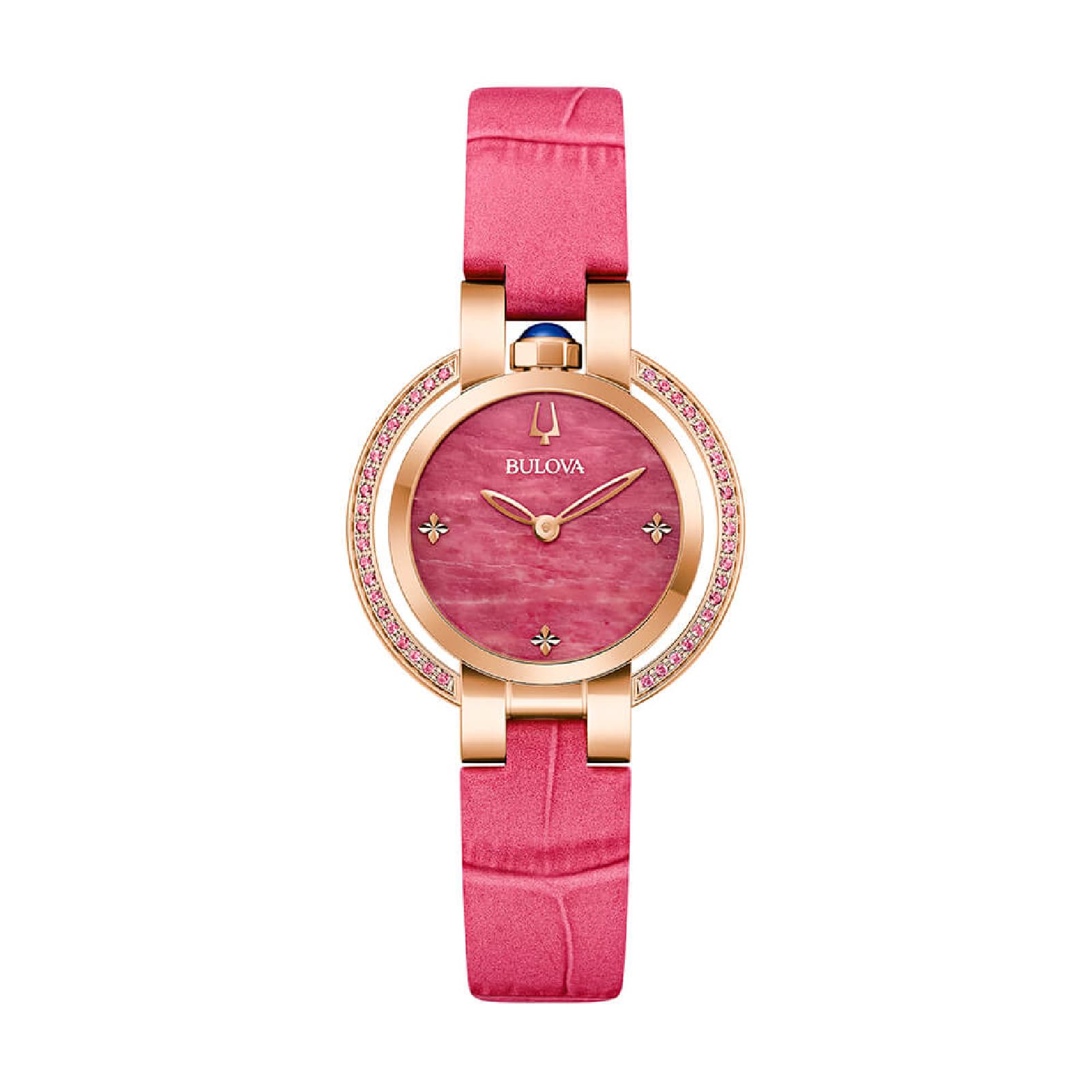 Orologio da donna Bulova Rubaiyat Four Seasons colore rosa MISURA UNICA
