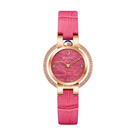 Orologio da donna Bulova Rubaiyat Four Seasons colore rosa MISURA UNICA