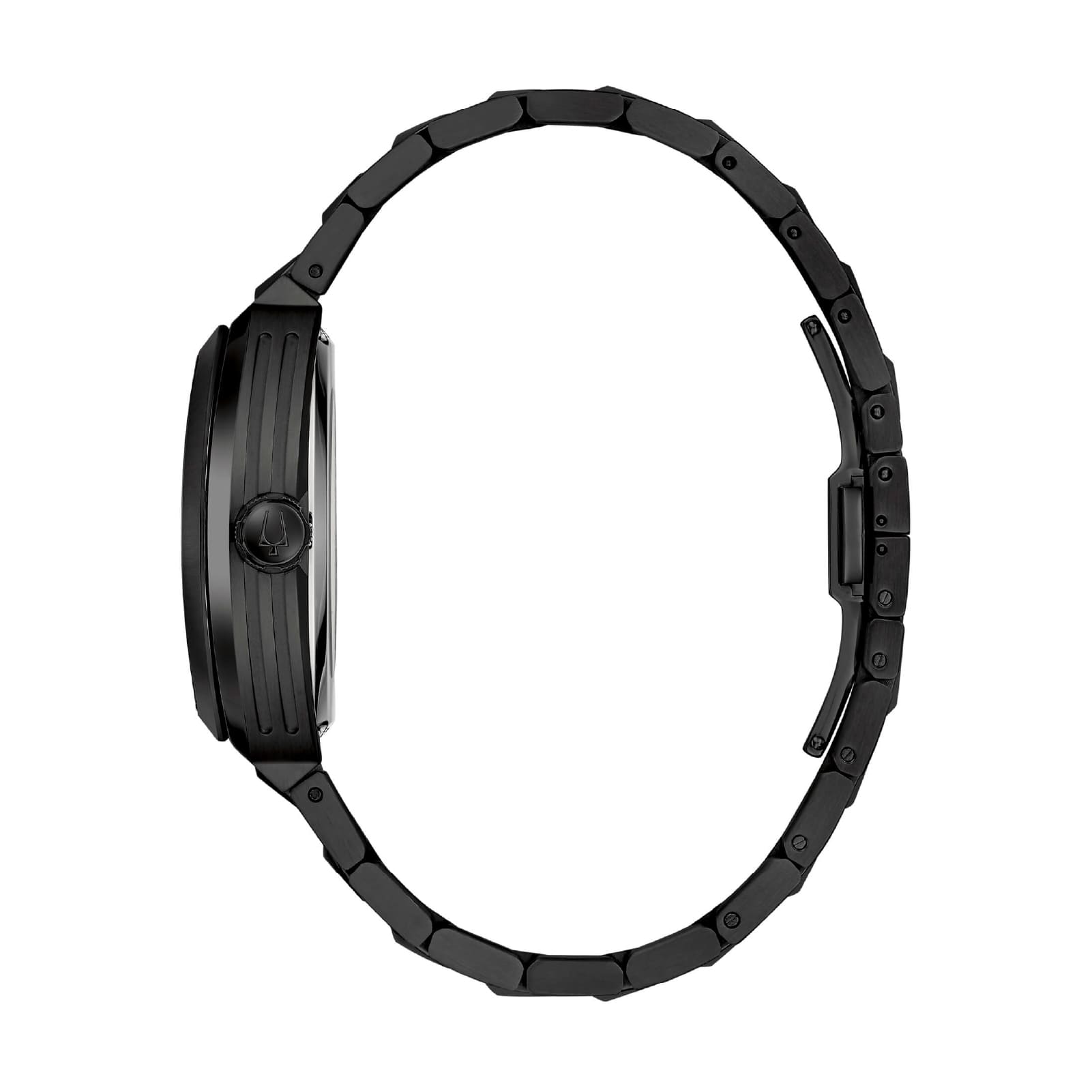 Orologio Bulova Maquina in acciaio nero quadrante scheletrato