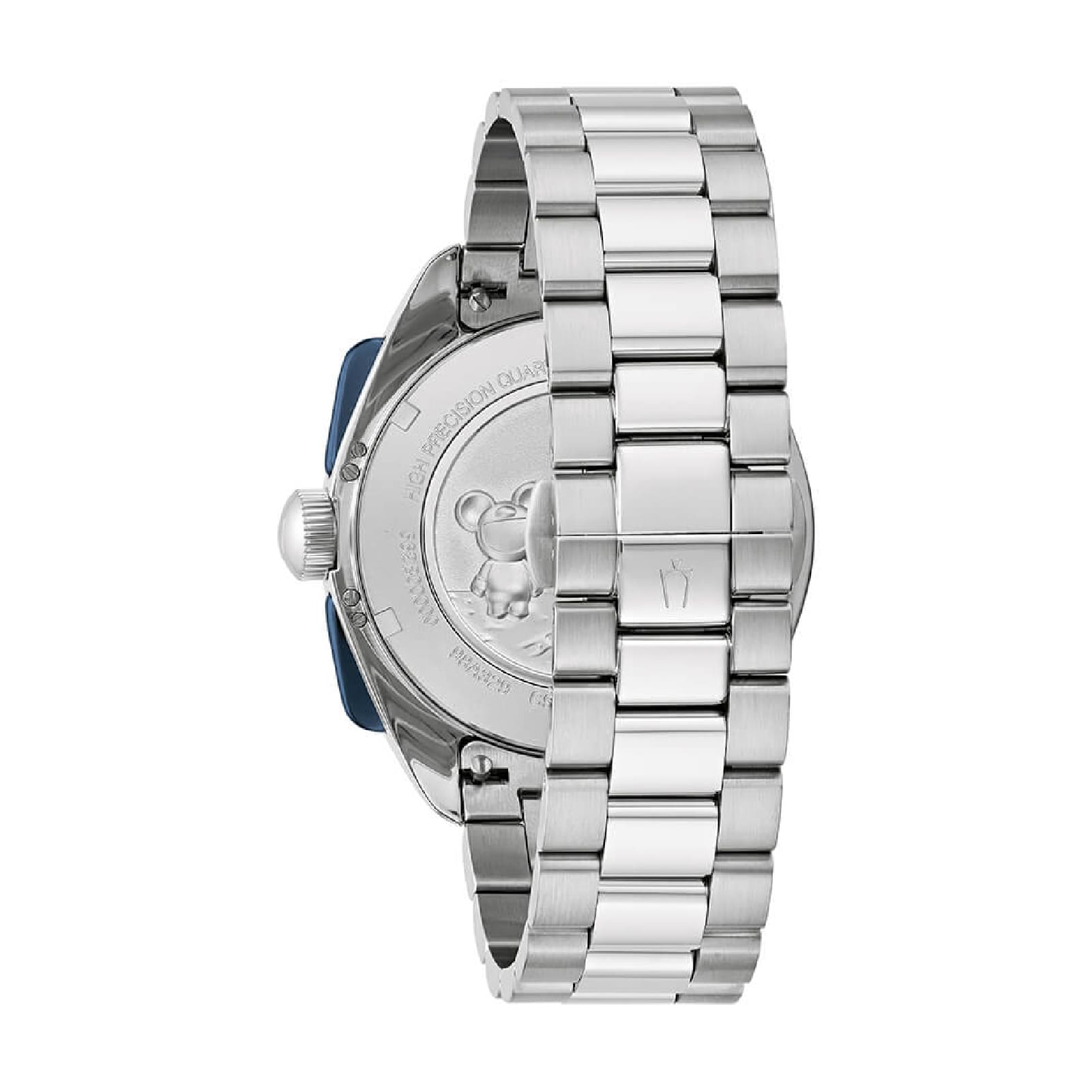 Orologio cronografo Bulova Lunar Pilot in acciaio colore blu MISURA UNICA