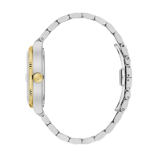 Orologio da uomo Bulova Super Seville in acciaio bicolore oro MISURA UNICA