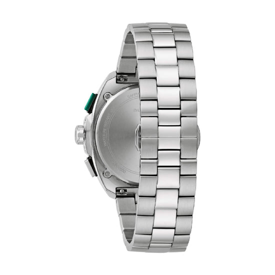 Orologio Bulova Racer in acciaio quadrante bicolore verde nero MISURA UNICA