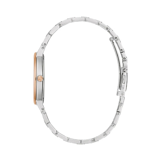 Orologio da donna Bulova in acciaio bicolor oro rosa MISURA UNICA