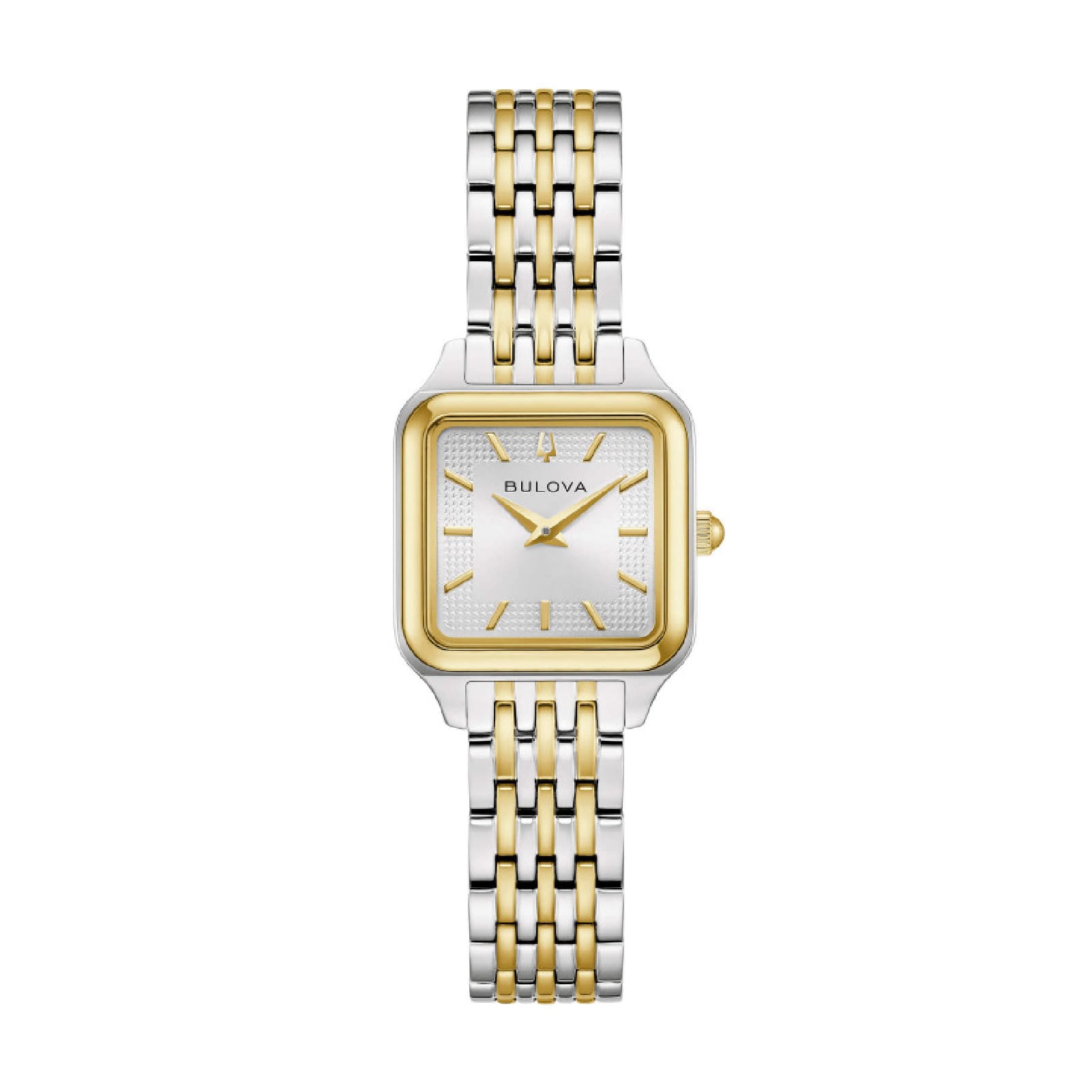 Orologio Bulova Sutton in acciaio quadrante bianco da donna MISURA UNICA