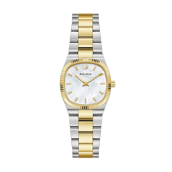 Orologio Bulova Super Seville cassa bracciale bicolore da donna MISURA UNICA