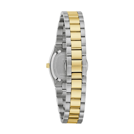 Orologio Bulova Super Seville cassa bracciale bicolore da donna MISURA UNICA