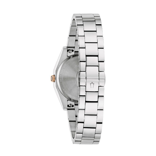 Orologio solo tempo Bulova Surveyor Lady in acciaio bicolore MISURA UNICA
