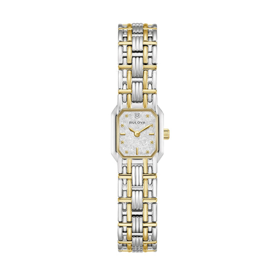 Orologio solo tempo Bulova Sophia in acciaio bicolore e silver MISURA UNICA