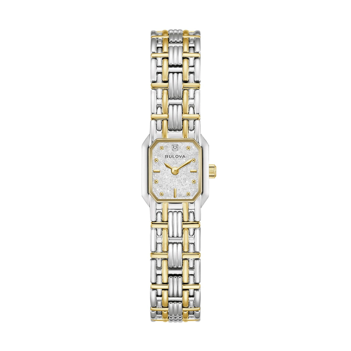 Orologio solo tempo Bulova Sophia in acciaio bicolore e silver MISURA UNICA