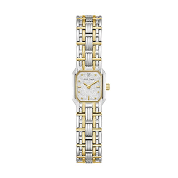 Orologio solo tempo Bulova Sophia in acciaio bicolore e silver MISURA UNICA