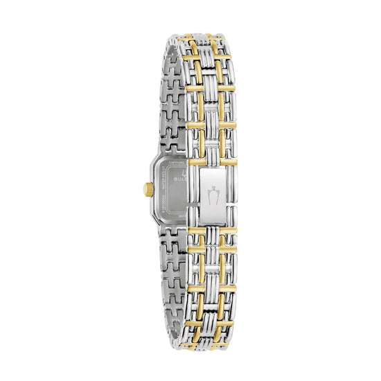Orologio solo tempo Bulova Sophia in acciaio bicolore e silver MISURA UNICA